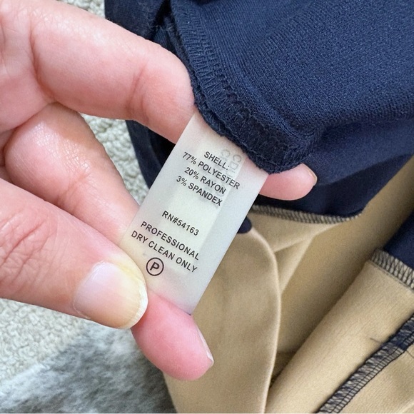 NWT Calvin Klein Color Block Sheath Dress - Picture 9 of 10